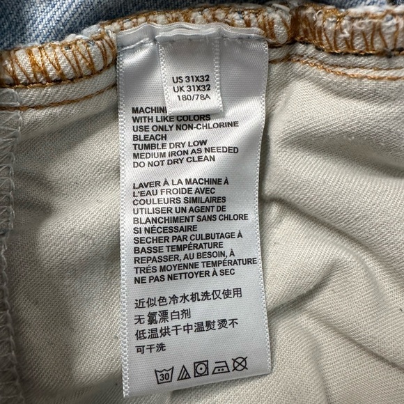 Urban Outfitters BDG Dad Slim Taper Fit Denim Jeans - Picture 8 of 8